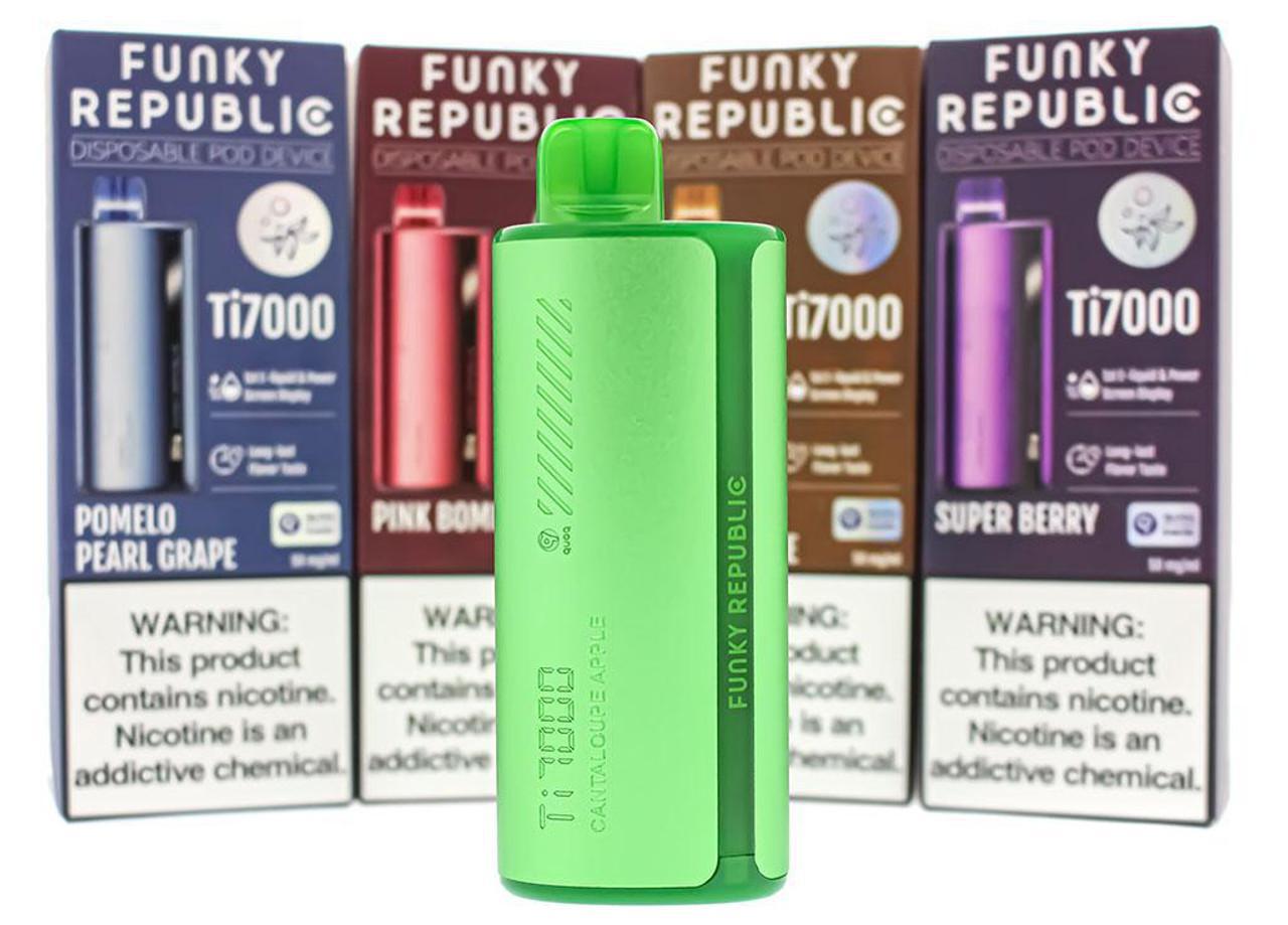 Funky Republic Ti7000 5% - Awesomevapestore
