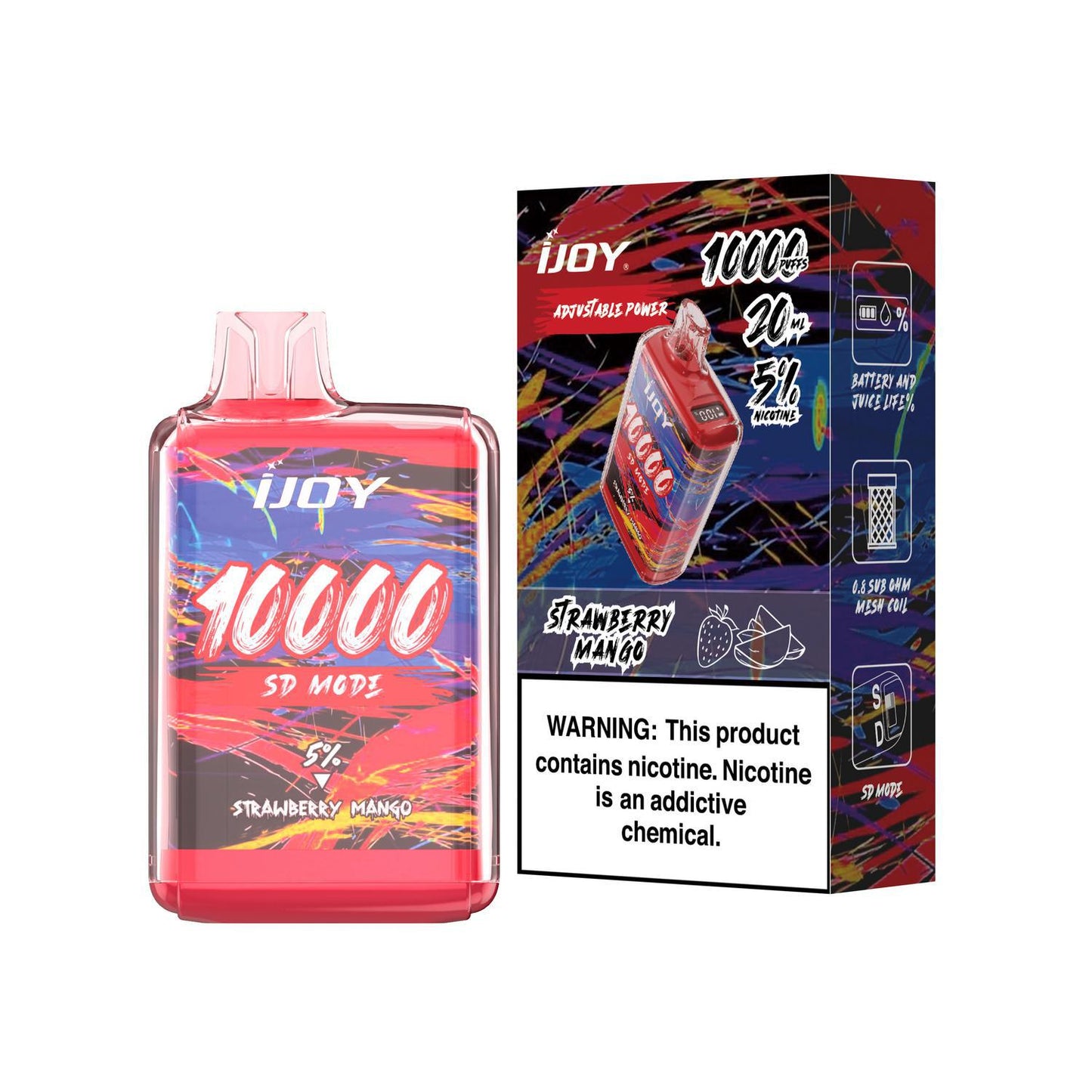 iJoy Bar SD10000 10000 Puffs - Awesomevapestore