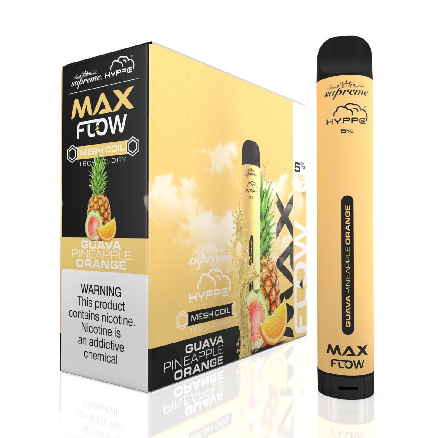 Hyppe Max flow 2000 5% - Awesomevapestore