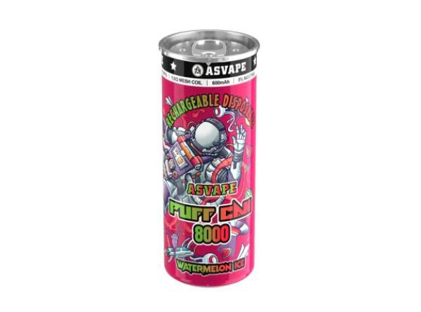 ASVAPE Puff Can 8000 -  Awesomevapestore