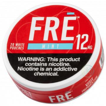 FRE  NICOTINE POUCHES -  Awesomevapestore