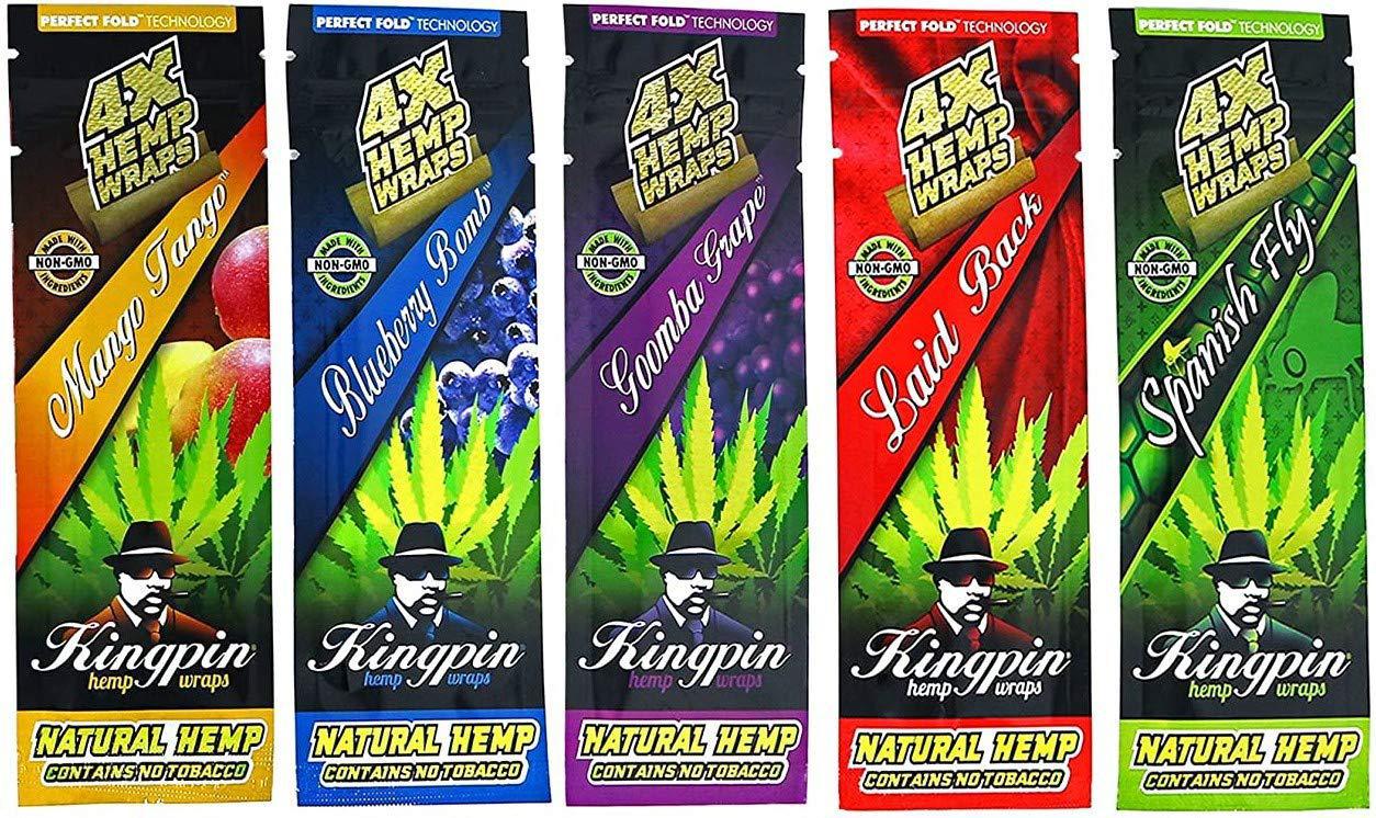 Kingpin Blunt Wraps 4pk -  Awesomevapestore